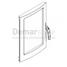 Porta Completa Thermorossi per Termostufa ARDHEA | 70013024