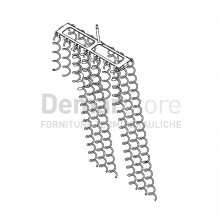 Gruppo Turbolatori Completo Thermorossi per SLIMQUADRO IDRA MAXI | 70020759