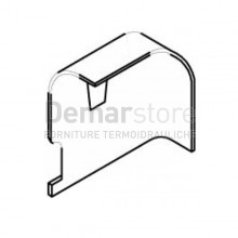 Parete Focolare in Ghisa DX Thermorossi per ECOTHERM 6000-8000 | 80010158