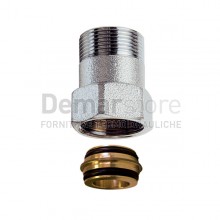 Raccordo FAR Cromato a Prolunga L.30mm MF 24x19 | 8850 30