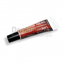  Silicone Alta Temperatura | Nero | 300°C | in Tubetto da 150ml