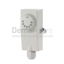 Termostato a Contatto con Regolazione Esterna | da 30/90°C | Contatti Puliti 16A