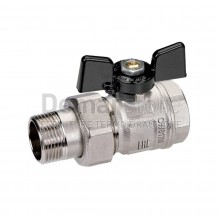 Valvola a Sfera Bugatti Bocchettonata con Farfalla MF 3/4"