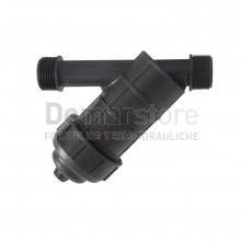 Filtro per Irrigazione a Y | Attacco Maschio | Diametro 1"1/4