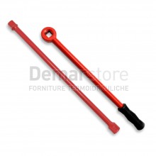  Kit Chiave + Leva per Accoppiamento Radiatori | Diam.1" | cm.50