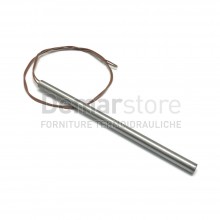 Resistenza Candeletta Stufe a Pellet | LISCIA | Ø 9.9 | W.300 | Lunghezza Tot. 170mm