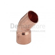 Curva Rame a Saldare 45° MF Diam. 14