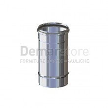 Tubo Acciaio Inox 304 Mono Parete cm. 25 Diam. 300