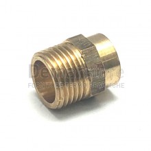 Raccordo Bronzo a Saldare Diritto Maschio 35 x 1"1/4