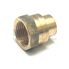 Raccordo Bronzo a Saldare Diritto Femmina 22 x 1"