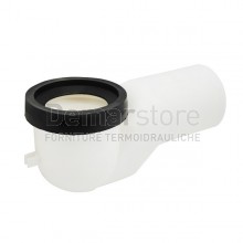 Curva WC a "S"  per Vaso Attacco Posteriore Diam.100