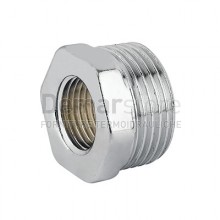Riduzione Ottone Cromato Lucido MF 1/2" x 3/8"