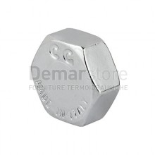 Tappo Ottone Cromato Lucido Femmina 1/2"