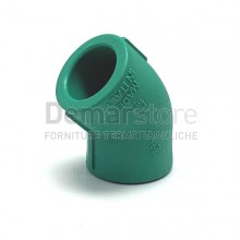 Gomito in PPR 45° FF Diam. 25