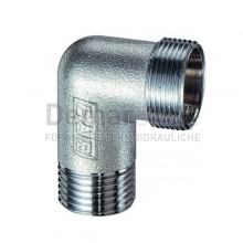 Raccordo FAR Cromato M 24x19 | Gomito Maschio 1/2" | 5260 12