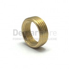 Riduzione in Ottone Giallo Tutta Filettatta MF 1" x 3/4"