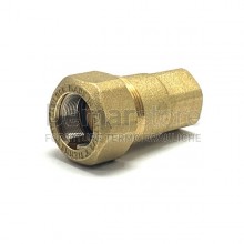 Raccordo Attacco Ferro Diritto Femmina per Tubi Acciaio 3/4"