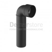 Curva Tecnica Innesto Prolungata Geberit SILENT-PP 3 Strati Diam. 40x46