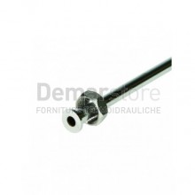 Cannetta Cromata con Dado F.1/2" x cm.40