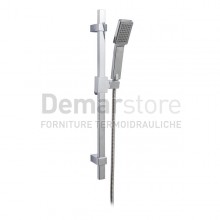 Saliscendi Cromato Interasse Regolabile con Doccetta Quadra | SORSO