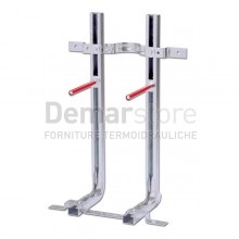 Staffa per Sanitari Sospesi Universale Interasse 180-230 mm | Fischer