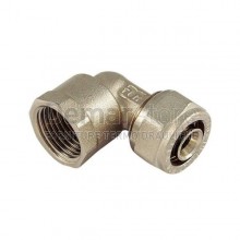 Gomito a Stringere Femmina per Tubo Multistrato Diam. 26 x 1"