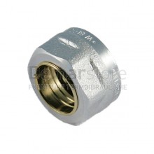 Dado Cromato con Ogiva per Tubo Rame Diam. 1/2"x14