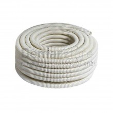 Tubo Spiralato Bianco Rotolo mt.30 Diam. 25