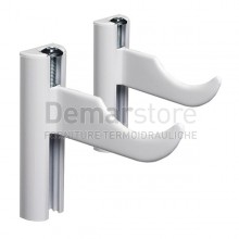 Mensole per Radiatori in Alluminio Regolabili per Cartongesso | Coppia