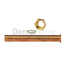 Raccordo Rame con Cartella e Dado Diritto Diam. 22 x 1"