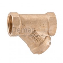 Filtro a Y in Ottone Giallo FF Diam. 1"1/4