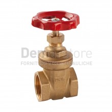 Saracinesca in Ottone PN16 FF Diam. 1"1/4