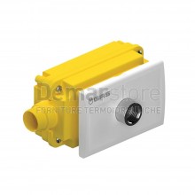 Scatola Gas Incasso TECO RK con Placca Bianca Uscita Diam.  1/2" | RK13KC0100