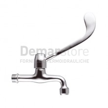 Rubinetto Singolo a Muro con Leva Clinica 1/2"