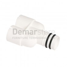 Raccordo a Y per Scarico Condensa 2 Vie D.16 Con Oring