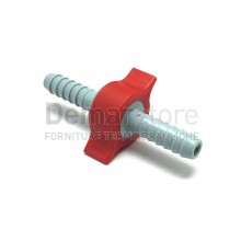 Raccordo Portagomma Giuntatubi in PVC 3 Pezzi Diam. 12