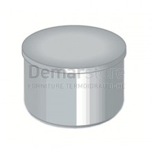 Tappo Grigio PVC ad Incollaggio Maschio Diam. 40