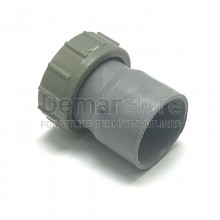 Codolo Grigio PVC ad Incollaggio Diritto con Ghiera Diam. 1"1/4 x F.32