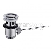  Piletta Lavabo-Bidet con Saltello Diam. 1" | Cromata
