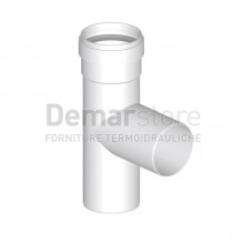 Tee in PPs per Caldaie a Condensazione Diam. 80