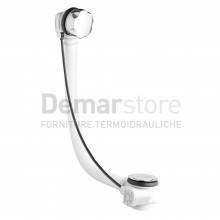 Colonna Scarico Vasca in PP con Comando a Cavo Diam. 1"1/2
