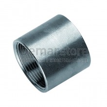 Manicotto in Acciaio Nero a Saldare Diam. 2"1/2