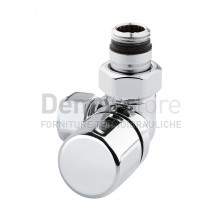 Valvola Arredo Arteclima Termostatizzabile ad Angolo DX 1/2" M 24x19 Cromata