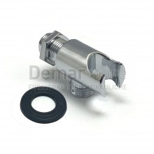 Presa Acqua in ABS con Supporto Doccetta per Colonne Doccia Cromo