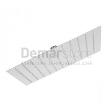Soffione Doccia | Quadro | Ultra Slim | Acciaio Inox | cm 30 x 30