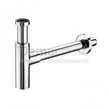 Sifone a Bottiglia LUX Ponsi 1"1/4 Tondo Cromo