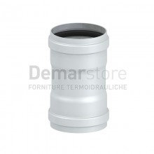 Manicotto in Alluminio per Scarico Caldaie FF Diam. 80