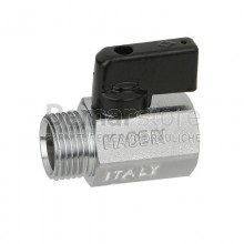 Valvola a Sfera Mini Nichelata MF 3/8"