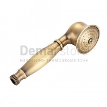 Doccetta Monogetto Stilizzata Tonda  Bronzata