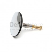 Tappo per Colonna Vasca a Saltello in Ottone Cromato Ø 43 mm